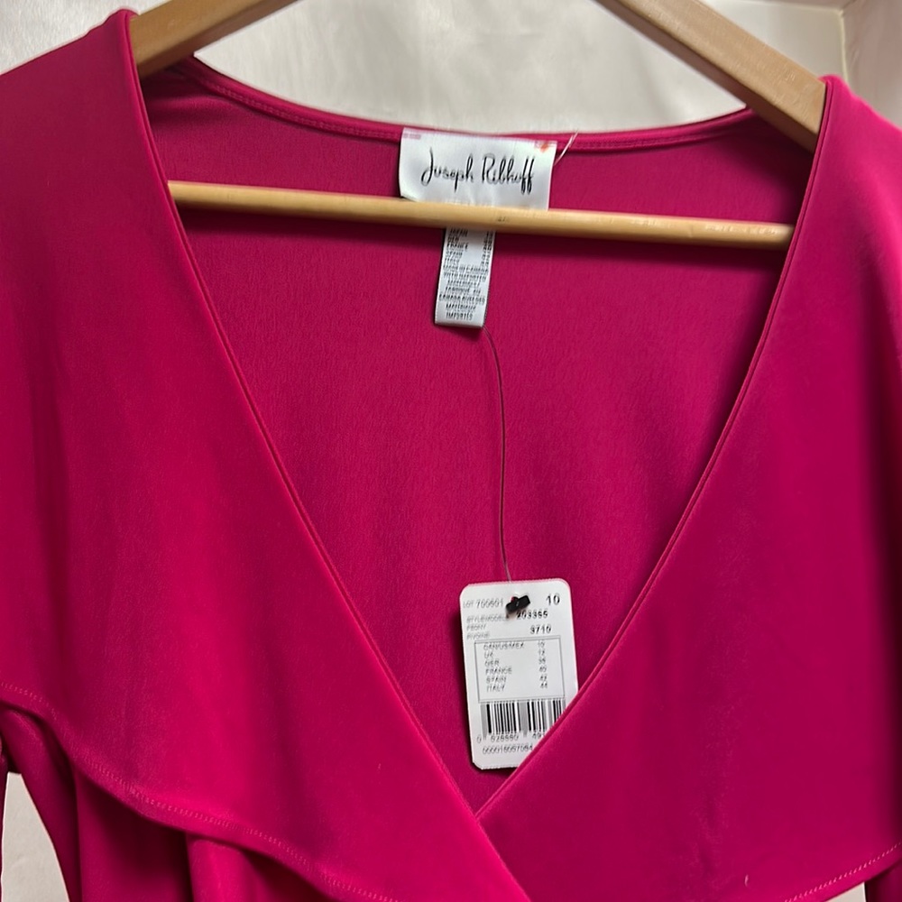 NWT JR Pink Wrap Dress - Size 10